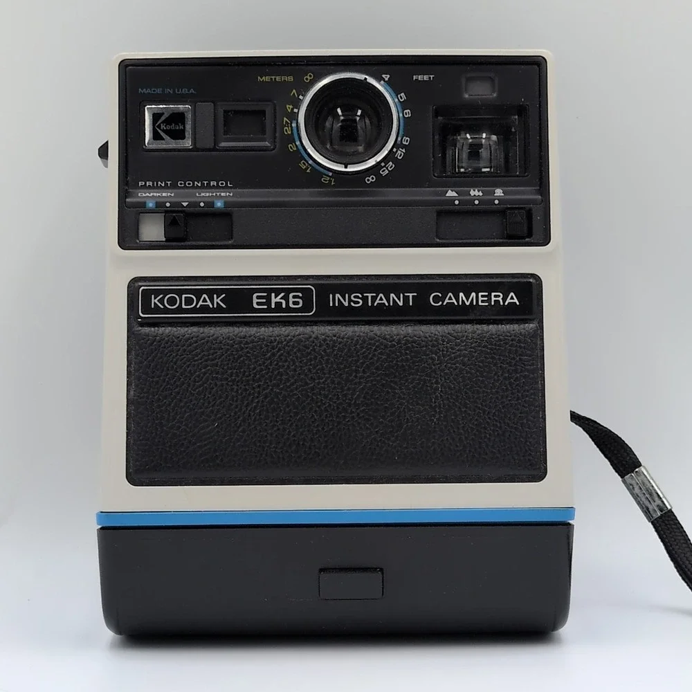 Vintage Kodak EK6 Instant Camera Instant‎ Print Film Camera in Box